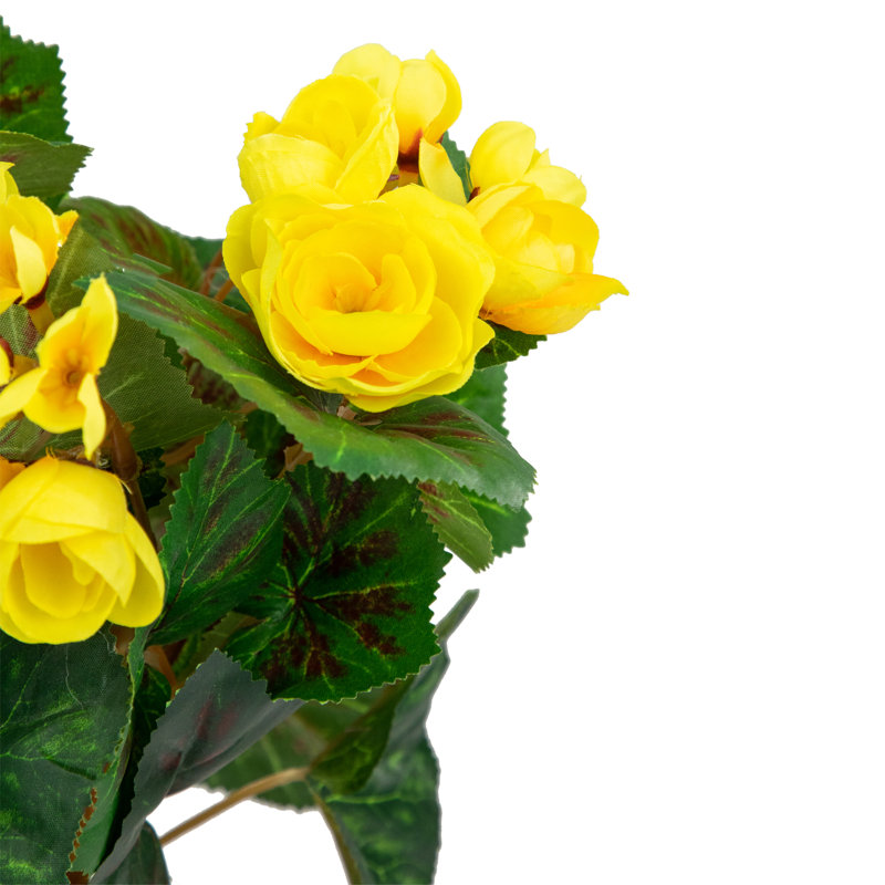 Arrangement floral 11 po, Jaune