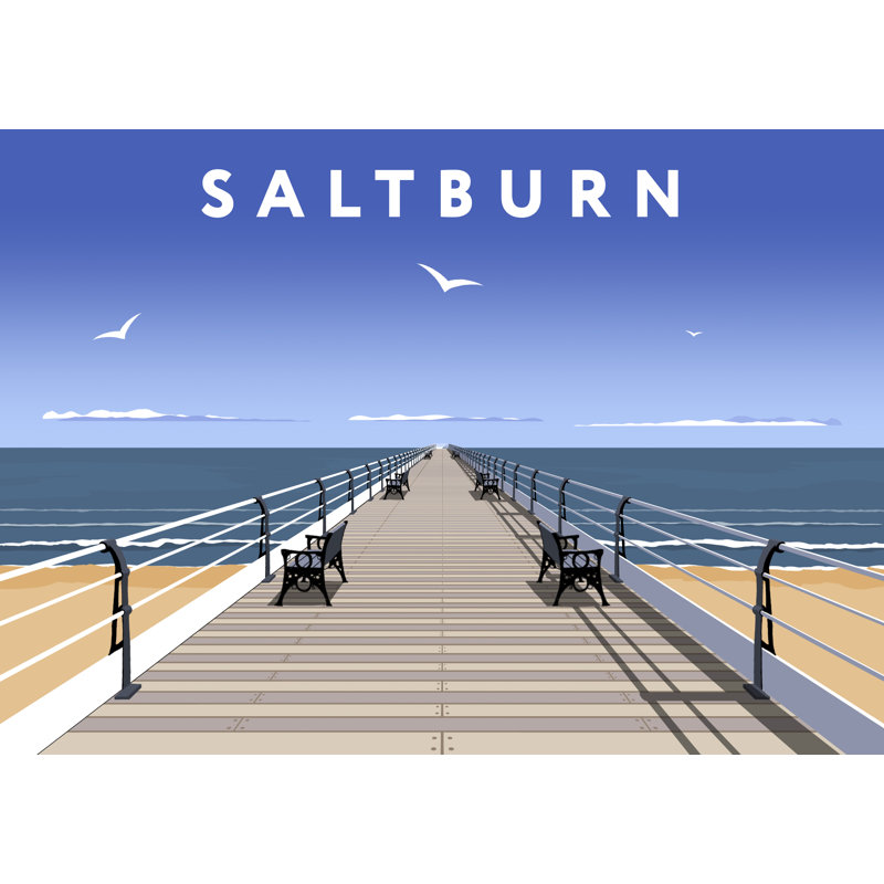 Saltburn by Richard O'Neil - Print, No Frame, 30 cm H x 40 cm W x 1 cm D