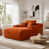 Tissu orange est en rupture de stock sélectionné
