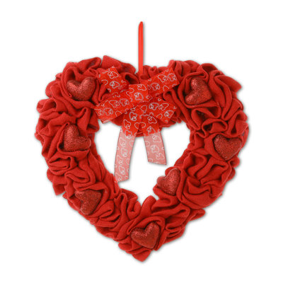 Couronne de tissu en mousse 19,25 po