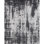 Abstract Area Rug in Charcoal/Silver