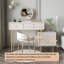 Makeup Vanity with Light mirror,5 drawers,1 chair