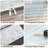 75L Extra Clear Storage Bags With Zipper,(Grey/4 PCS)