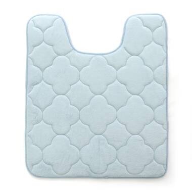 Sil Microfiber Bath Mat with Non-Slip Backing Mercer41 Color: Gray