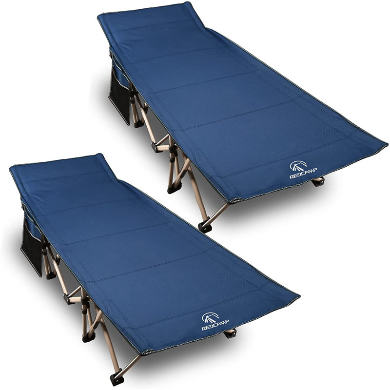 Lit de camp pliant, Bleu marine
