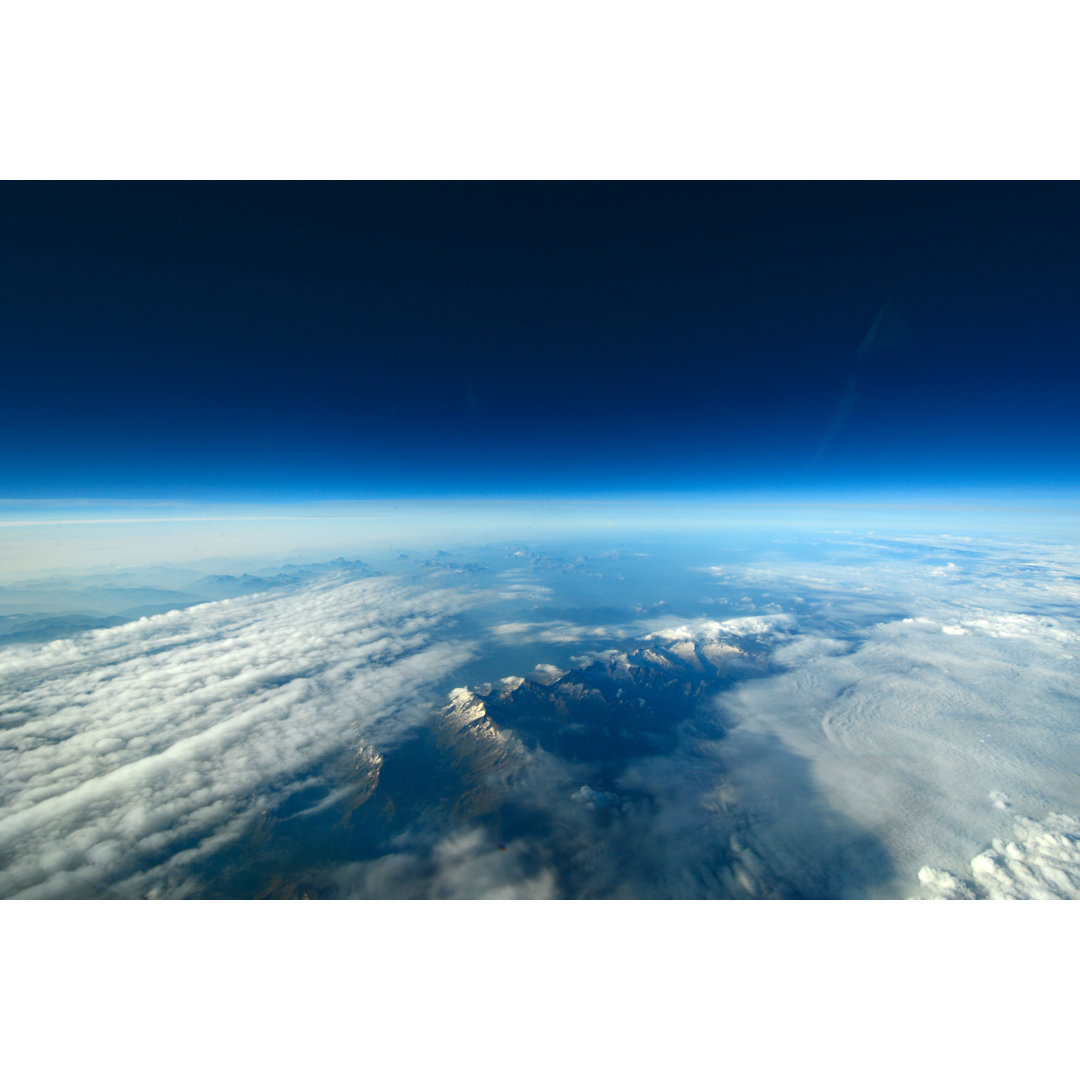 Aerial View Of The Earth - Wrapped Canvas Print
