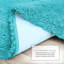 Tapis pour salle de bain rectangulaire en polyester antidérapant Ciarra-1177087587-1177087589