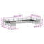 483cm Wide Patio Sectional Set