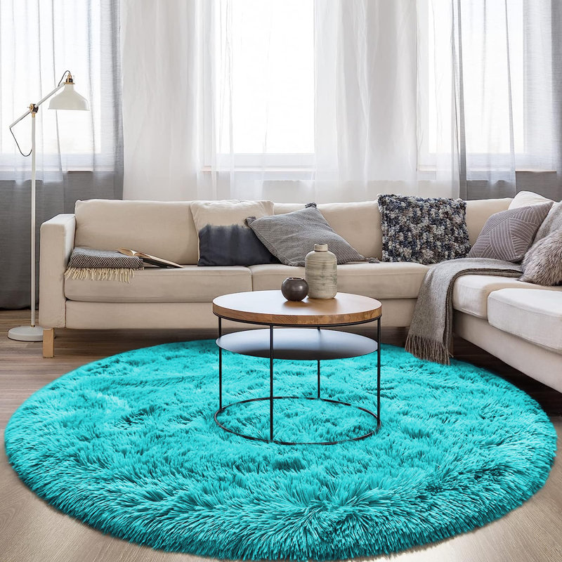 Ermellino Indoor Rug, Round 6'