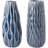 9.5 Inch Set Of 2 Decorative Rustic Ceramic Vases-46365124