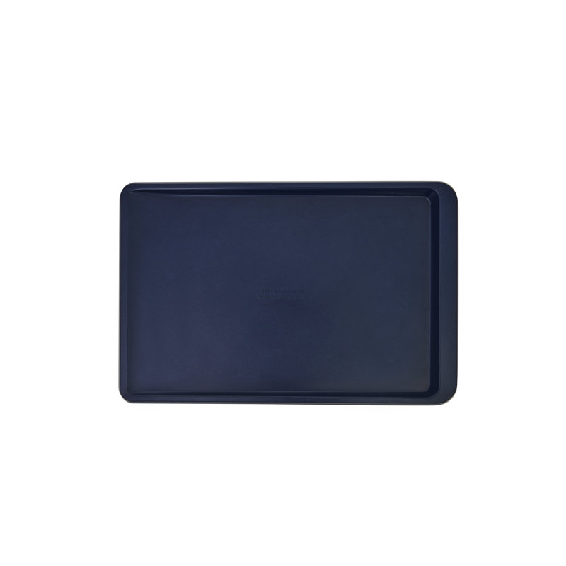 10X15in Nonstick Aluminized Steel Cookie Slider, Ink Blue, Blue Velvet, 15" x 10"