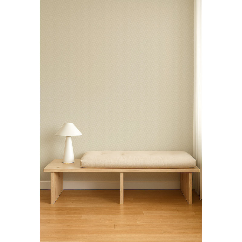Triangle Trellis, Beige