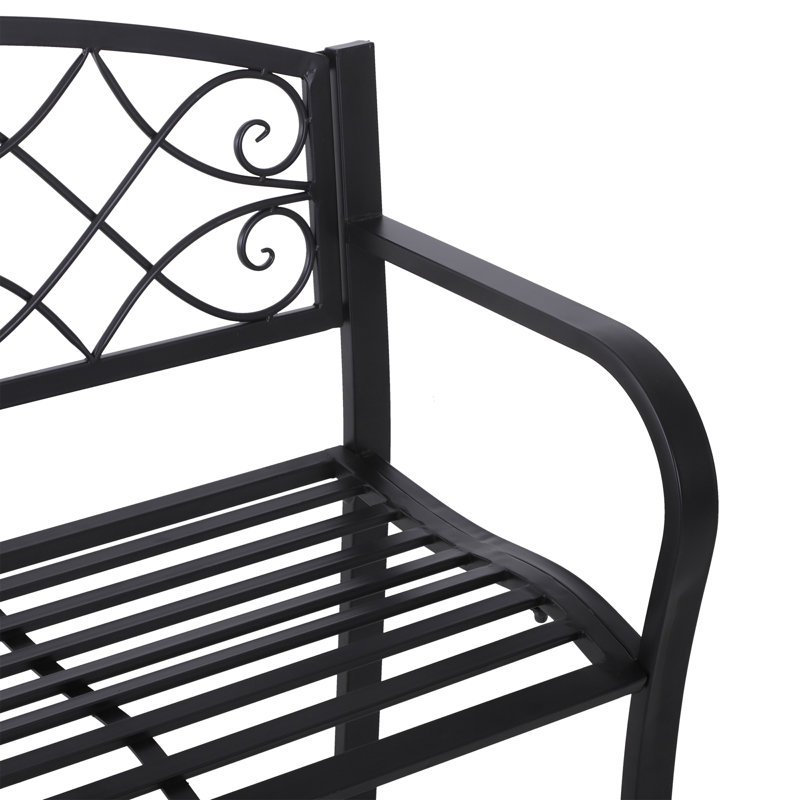 Fenham Metal Outdoor Bench