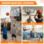 Panier de basketball mural, panneau de basketball mural pour PC de 52 pouces
