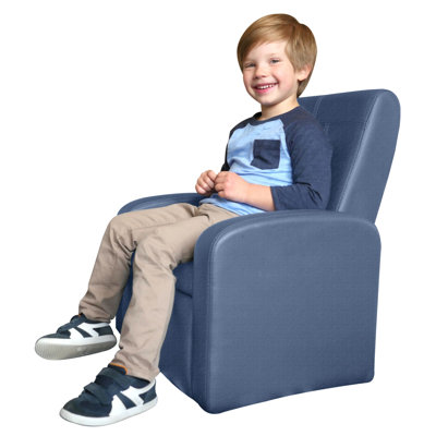 Hibner Kids 16'' Recliner and Ottoman