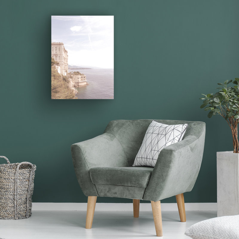«Life Beautifulee Monte Carlo Bluff», art sur toile, H 47 po x l 35 po