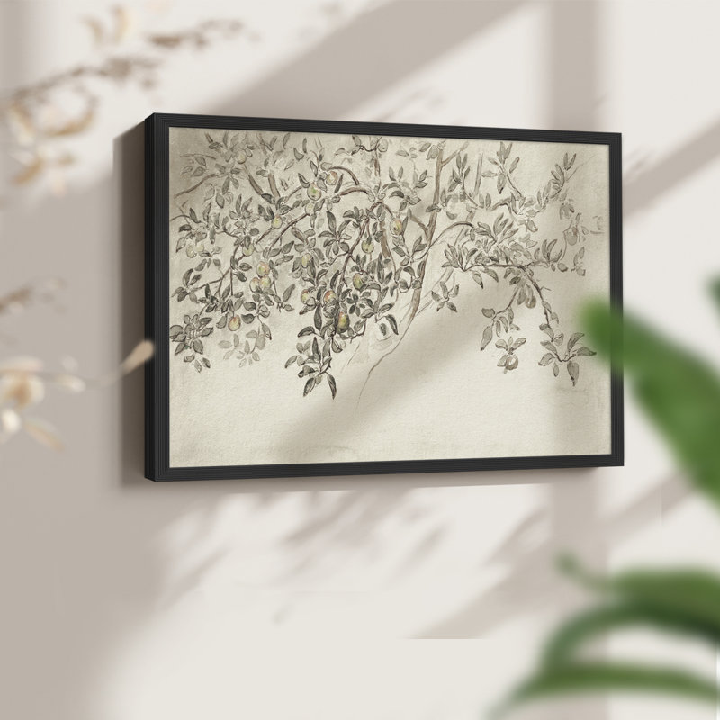 Croquis rétro - XLV III - Reproduction encadrée - Restickable, Noir, H 16 po x l 20 po