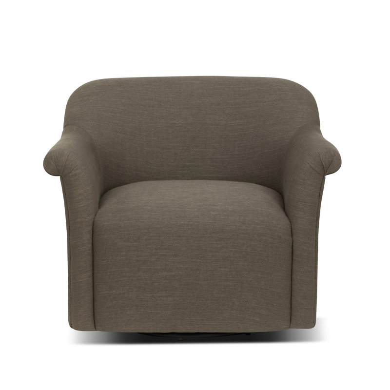 Bella Swivel Chair, Putty, Mocha