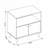 Violetta 2-Door Accent Cabinet