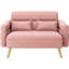 Causeuse rembourrée 46,5 po Boarisch, rose-1926197759