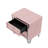 Velvet Solid Wood Nightstand-1240682474