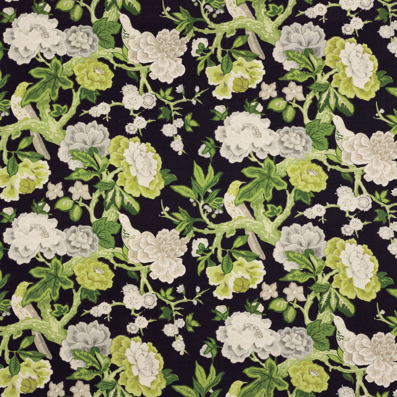 Tissu Schumacher x Mary McDonald Bermuda Blossoms, Jais