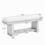 Banc en bois massif 47,2 "avec siège rembourré et rangement pour chaussures
