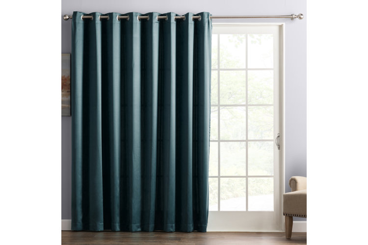 Wayfair Basics® Solid Room Darkening Grommet Single Curtain Panel