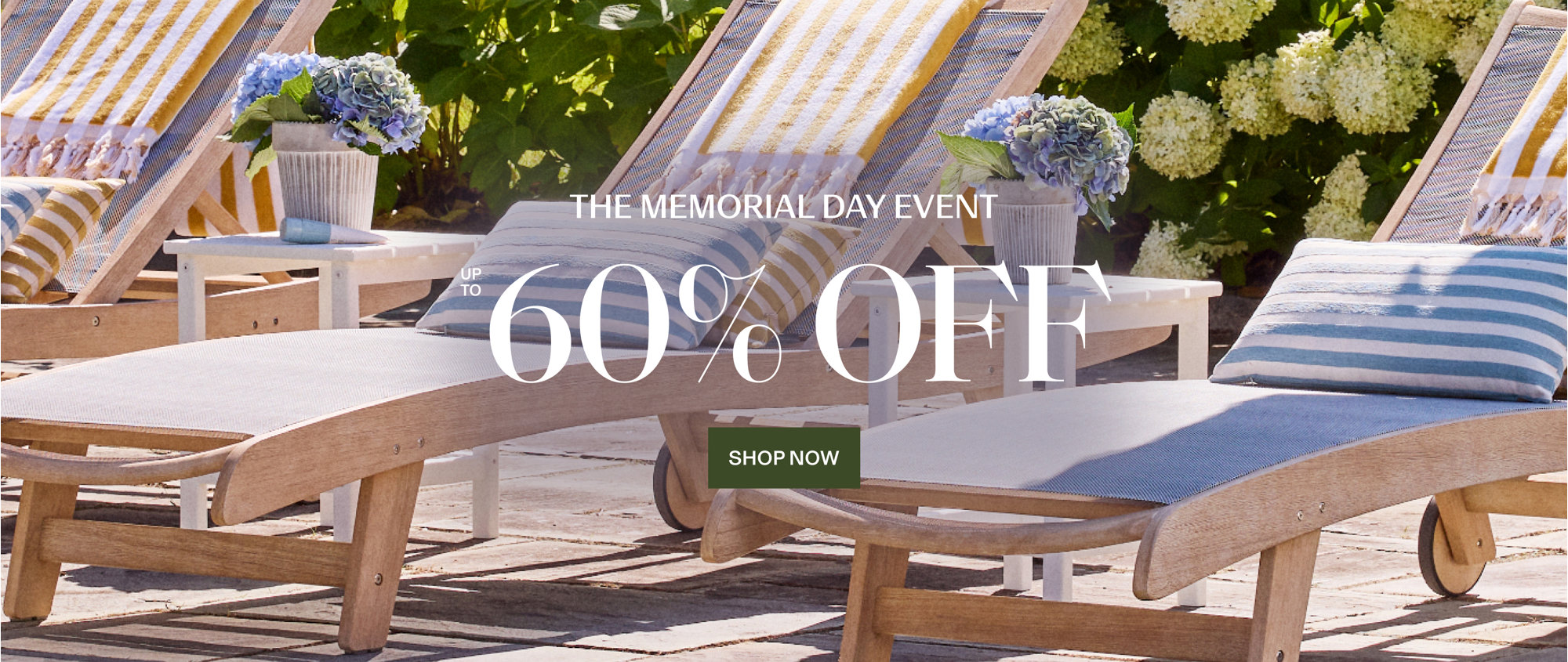 The Memorial Day Event: Up to 60% Off. Shop Now.