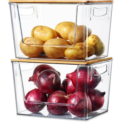 2 Set Stackable Kitchen Counter Organizers