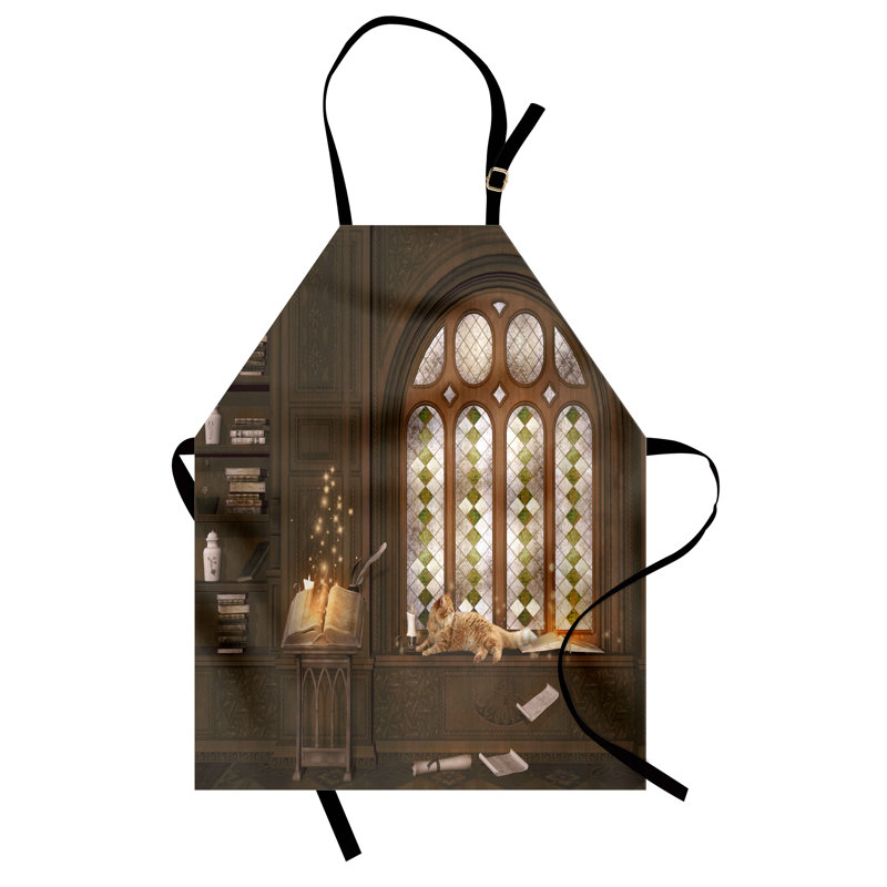 No Pattern Bib Apron