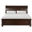 Grand lit Meade G8910A-QB (matelas non inclus), cerisier foncé-2098989070