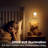 Small Square Opal Cover Plug-In Night Light With Light Sensor, 3000K Warm White, Non-Dimmable