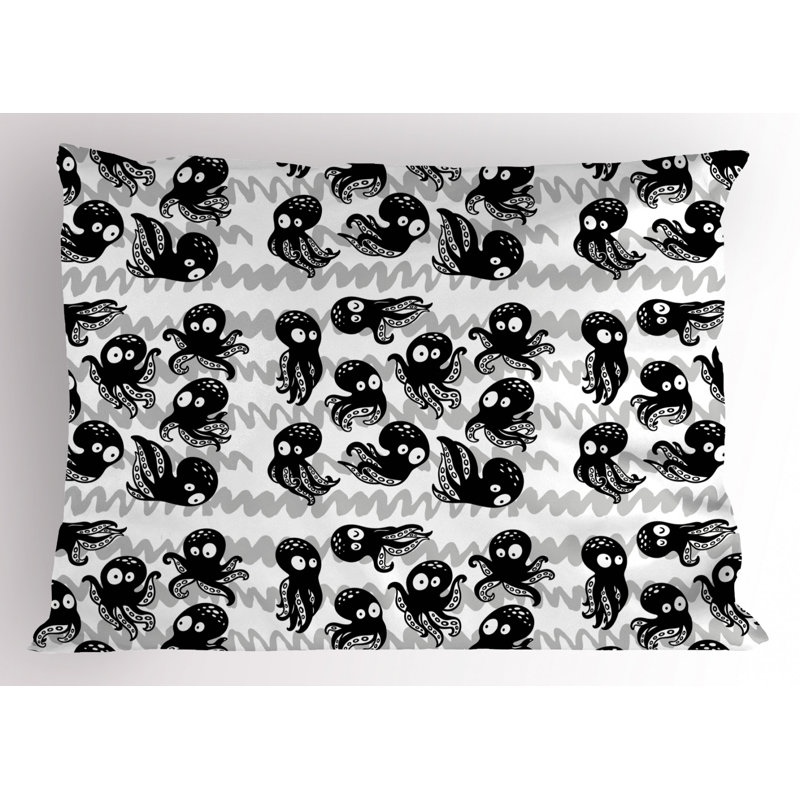 Taie décorative octopus, Grand