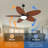 52/62" Tropical Palm Leaf Dimmable Ceiling Fans 5-blade With Lights And Remote-245146264-265682038