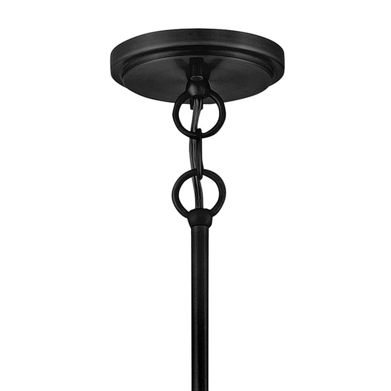 Lustre tambour Hinkley Clarke, Noir