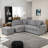 Mamounia 3-Piece Upholstered Sectional Sofa-1338751952