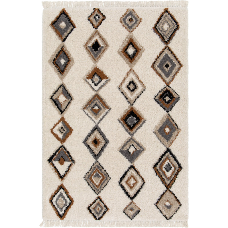 Ahnna Moroccan Area Rug, Rectangle 200 x 290cm