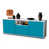 Turquoise / Matte White