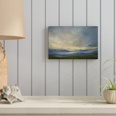 «Clouds on The Bay III», peinture sur toile