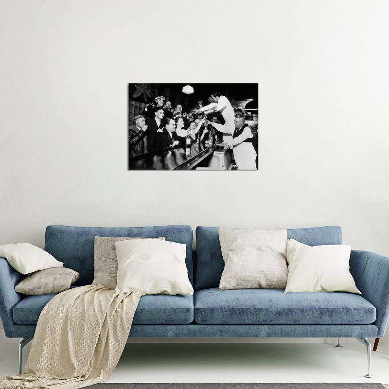 " End Of The Prohibition Party " by American Photographer, 16" H x 24" W x 0.25" D