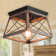 Demetrious 1-Light 25cm Flush Mount