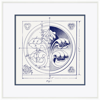 White Figure 1 by David Phoenix - Frame Print on Paper