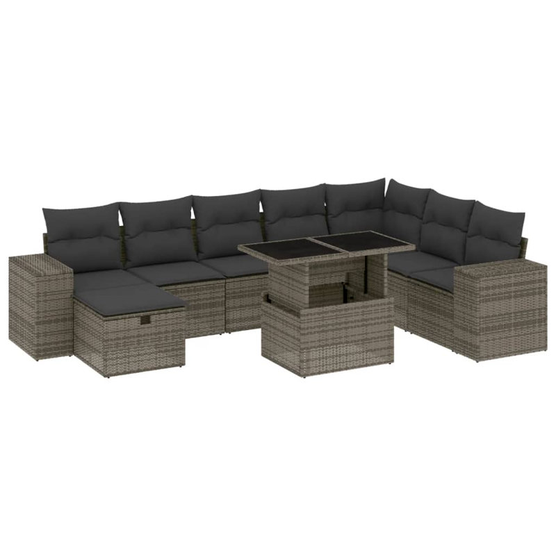 Ensemble de canapé de jardin Vidaxl