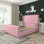 Aspen Plush Velvet Upholstered Bed Frame