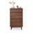 Walnut Solid Wood Accent Cabinet