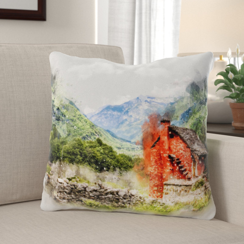  Coussin Home, Intérieur, Microsuède