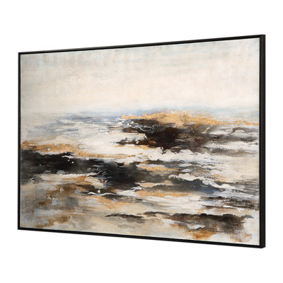 'Aftermath' Framed Print on Canvas