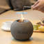 PAFFU Ethanol Tischkamin Concrete Bio-Ethanol Outdoor Tabletop Fireplace with Flame Guard-102375419