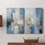 ABSTRACT Series Dxxxx - Toile tendue avec châssis de qualité supérieure - Prêt à être accroché-108955447